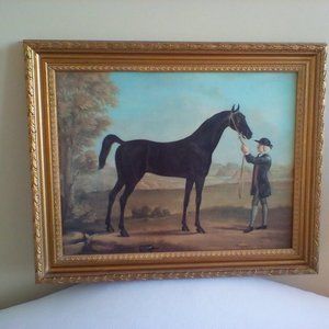 Reproduction Equestrian Oil Painting